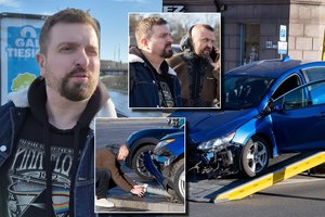 Stano automobilį sudaužęs D. Zvonkus ryžosi atviram interviu: pažėrė netikėtų incidento detalių
