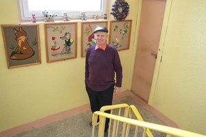 Gyventojai savo daugiabučių laiptines išpuošė patys: visokių įdomybių sugalvojo