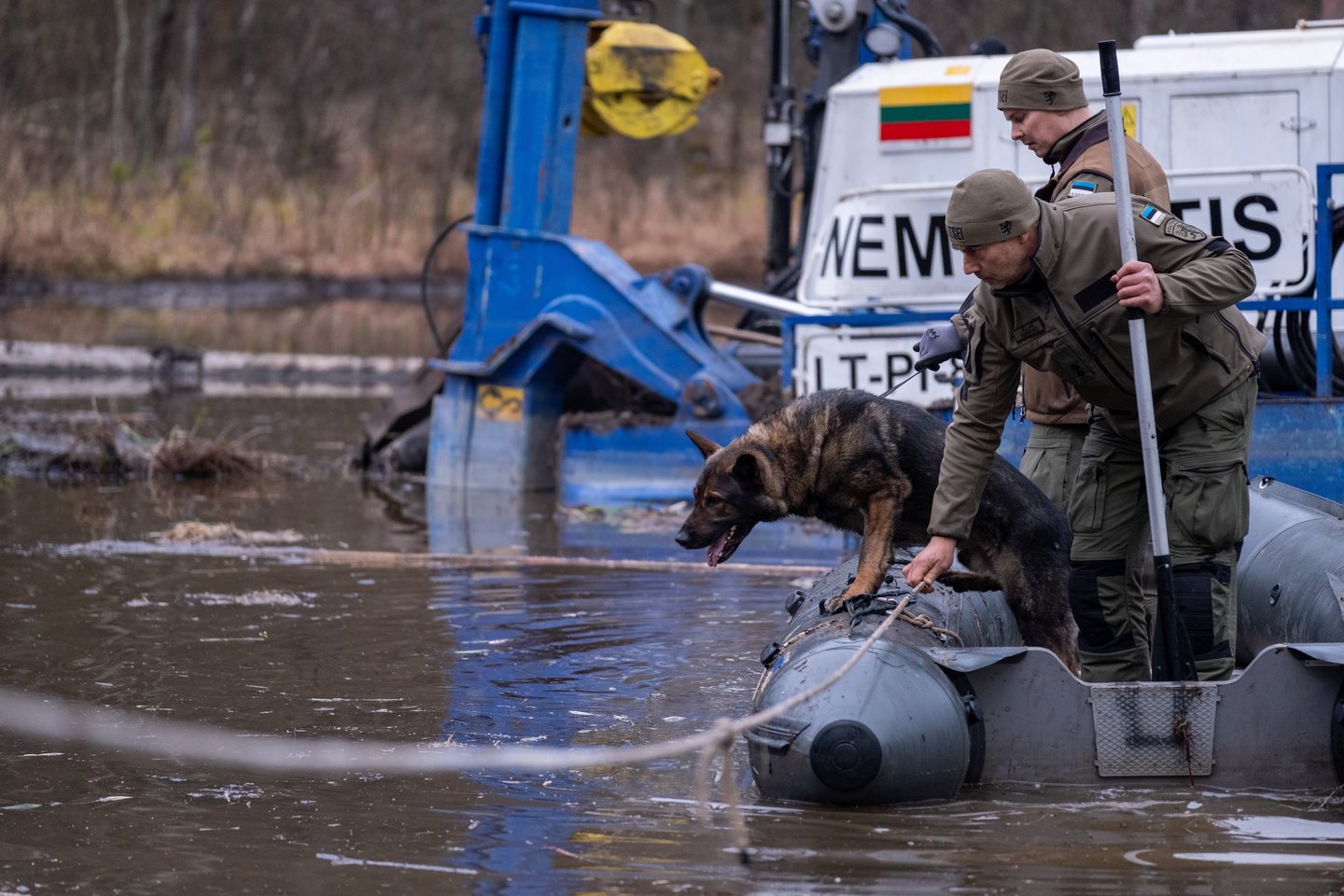 Pabradės poligone žuvo keturi JAV kariai.<br>JAV kariuomenės/C. Saunders nuotr.