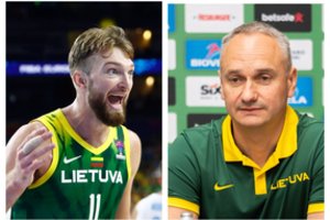 LKF prezidentas siūlo dar nedramatizuoti D. Sabonio planų nežaisti rinktinėje: klausimas dar neuždarytas