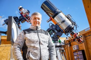 Panevėžietis astrofotografas: „Kai nuvažiuoja stogas, atsiveria dangus“