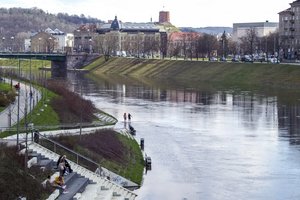 Vilniečiams ruošia naują keliavimo būdą: jau gegužę Neries pakrantėse prasidės svarbūs darbai