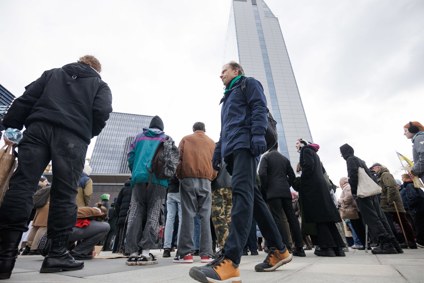 Protestas vilniuje.<br> V.Skaraičio nuotr.