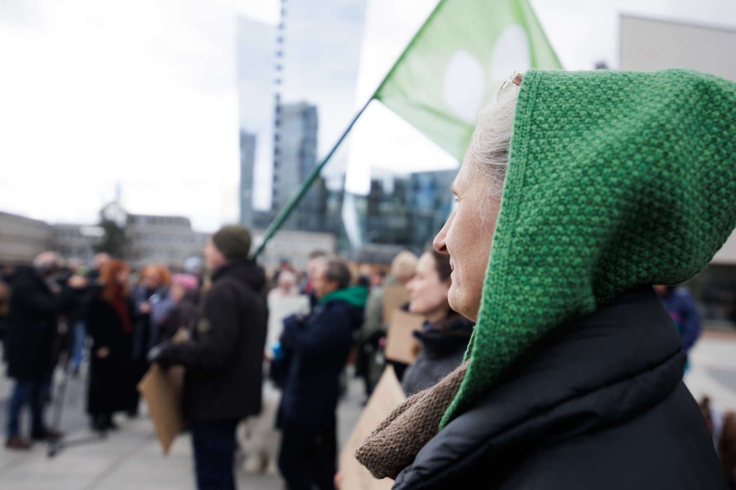Protestas vilniuje.<br> V.Skaraičio nuotr.