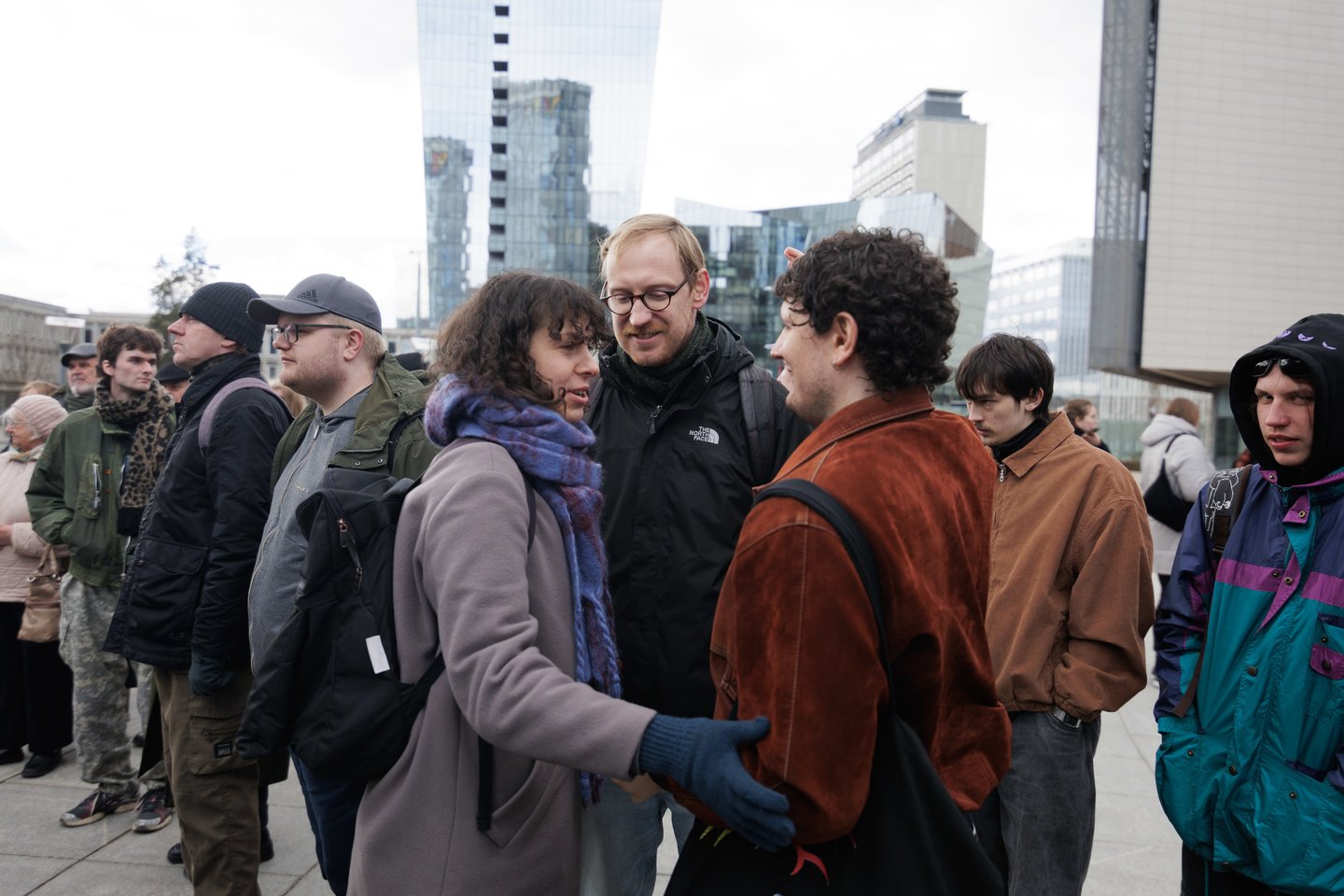 Protestas vilniuje.<br> V.Skaraičio nuotr.