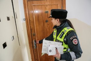 Vilniuje apvogtas butas – vagis į vidų pateko parinkęs raktus