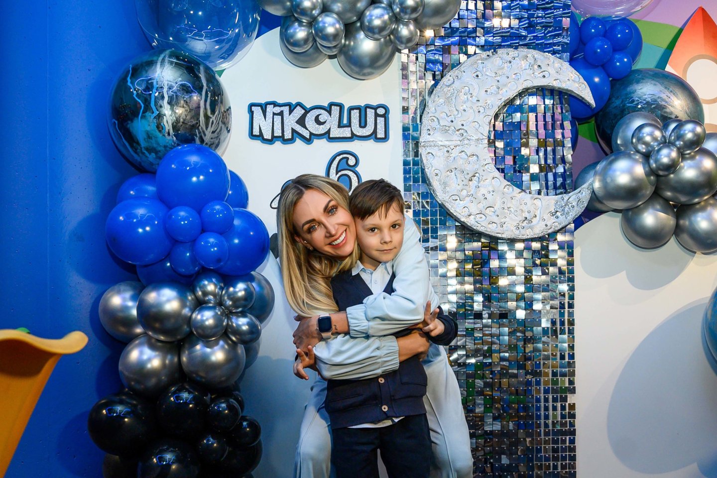 Gerda Žemaitė sūnui Nikolui surengė įspūdingą šventę.<br> L. Kondratės nuotr.