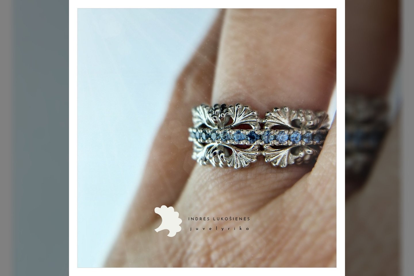 Indrės Lukošienės juvelyrika: savitas braižas ir ištobulinta technika.
