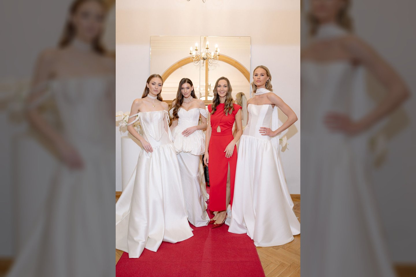 AGNE DEVEIKYTE mados namai kuria išskirtines vestuvines sukneles nuotakoms vertinančioms kokybę, unikalumą ir tylią prabangą.