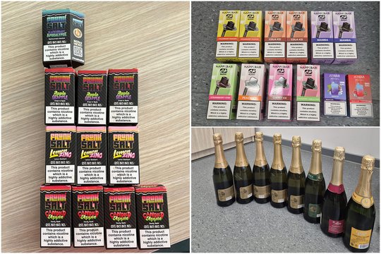 Klaipėdos apskrities policija nustatė 10 pažeidimų, susijusių su prekyba alkoholiu ir tabako gaminiais