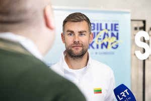 Laurynas Grigelis prieš debiutą prie Lietuvos moterų teniso rinktinės vairo: trenerio darbe streso yra gerokai daugiau