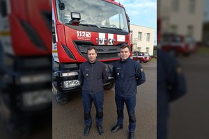 Du broliai Šilanskai, dirbantys ugniagesiais gelbėtojais: „Su ugnimi nejuokaujama...“