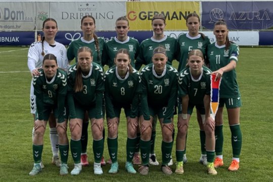 Merginų devyniolikmečių rinktinė solidžia pergale baigė pasirodymą Kroatijoje