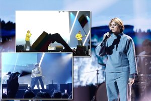 Amsterdamą sudrebinusiame „Eurovizijos“ vakarėlyje į sceną žengė ir „Katarsis“: pasirodė ne visi grupės nariai