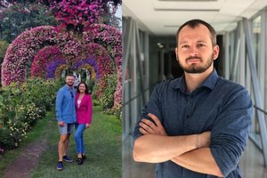 Arūnas Valinskas jaunesnysis vedė mylimąją: aukso žiedus sumainė svetur