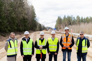 Kelias Vilnius–Utena vairuotojus pasitiks atsinaujinęs: pradėti iki pat kitų metų truksiantys rekonstrukcijos darbai