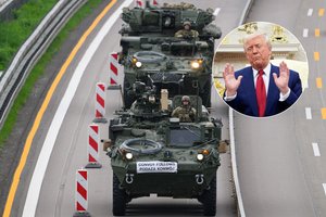 Žiniasklaida: JAV svarsto išvesti tūkstančius karių iš Rytų Europos