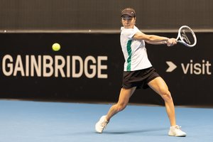 Billie Jean King taurė: po pirmo vienetų susitikimo Lietuvos tenisininkės atsilieka nuo slovėnių