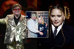 Madonna ir Eltonas Johnas susitaikė: konfliktas tęsėsi du dešimtmečius