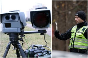 Greičio mėgėjams žada pragarą: dešimtys tūkstančių policininkų greičio matuoklių iš rankų nepaleis 24 valandas