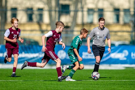 Vaikinų U15 rinktinė Kaune sužais su „Kauno Žalgirio“ jaunaisiais futbolininkais
