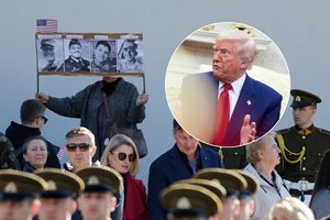 Po D. Trumpo sprendimo dėl Pabradėje žuvusių JAV karių – nepatogus žurnalisto klausimas Baltuosiuose rūmuose