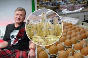 Kiaušinių kainai šovus į naujas aukštumas, brangsta ir kitos pamėgtos prekės – prieš Velykas reiks pakratyti pinigines