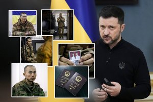 V. Zelenskis atskleidė, kaip Rusija verbuoja kinus kariauti Ukrainoje: Pekinas viską žino