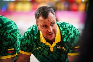 Suformuotas moterų krepšinio rinktinės trenerių štabas