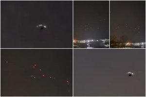 Maskvos regioną atakavo neįprastas, sraigtasparnį primenantis dronas: vaizdo įraše užfiksuota intensyvi medžioklė ore