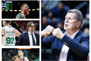 „Žalgirio“ sezoną Eurolygoje nesėkmingu pavadinęs A. Sireika dūrė į dar vieną bėdą: „Mane tai nuvylė“