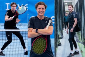 Seniai girdėtas Linas Zareckas futbolą iškeitė į tenisą: „Viskas, visiems per 50-imt, visi seni“