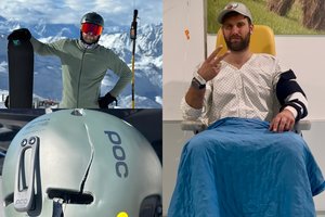 R. Micevičiaus sezonas baigėsi ligoninėje: sportininkui – smegenų sukrėtimas ir skilęs stuburgalis