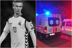 Aiškėja naujos kraupaus išpuolio Marijampolėje detalės: mirtiną smūgį garsiam futbolininkui K. Chvedukui sudavė kitas futbolo žaidėjas