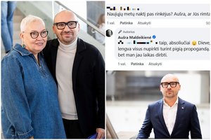Mokesčių mokėtojų lėšas naujametę naktį leidusio M. Maldeikio stojo ginti mama: esą, važiavo pas rinkėjus