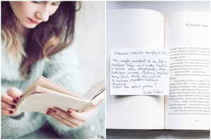 Bibliotekos knygoje rado paliktą paslaptingą laiškelį: perdavė netikėtą žinią