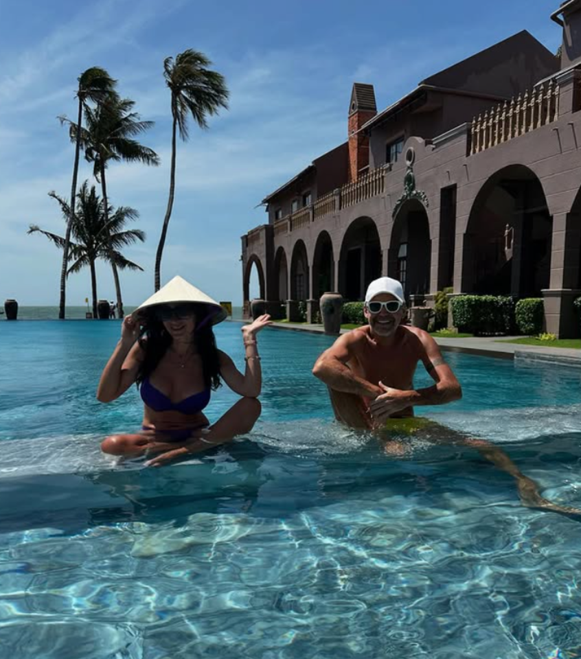 Akimirkos iš Aro Vėberio kelionės su šeima į Vietnamą.<br> Instagramo nuotr.