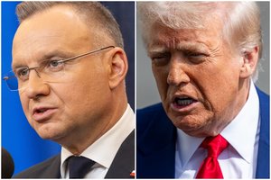 Iš A. Dudos – pareiškimas apie D. Trumpą: jis žino, kur smogti, kad Rusijai skaudėtų