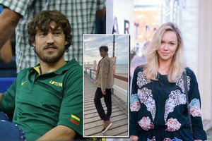 V. Klizaitė-Jasaitienė parodė ūgtelėjusį jųdviejų su S. Jasaičiu sūnų: tam buvo ypatinga proga