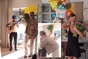 Jubiliejaus rytą S. Albavičiūtę-Banditą iš lovos išvertė garsaus atlikėjo staigmena: apsipylė ašaromis