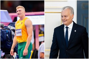 M. Aleknai – sveikinimas ir iš G. Nausėdos: prezidentas siuntė žinutę visai Lietuvai