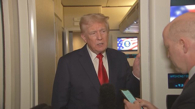 D. Trumpo atsakymas į rusų terorą Sumų mieste: „Tai J. Bideno karas“