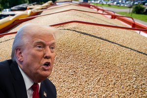 D. Trumpo žaidimai kelia didelę įtampą: gyvybiškai būtinam produktui privalo išvalyti sandėlius