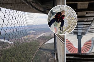 Vilniaus televizijos bokšte – nauja pasivaikščiojimų erdvė: pasižvalgykite iš 160 m aukščio