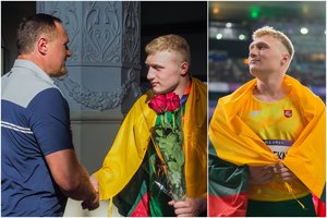 Sūnui žodžius skyręs V. Alekna atskleidė pagrindinį Mykolo tikslą: „Jis labai to nori“