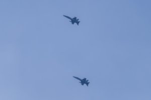 Praėjusią savaitę NATO naikintuvai nekilo lydėti Rusijos orlaivių