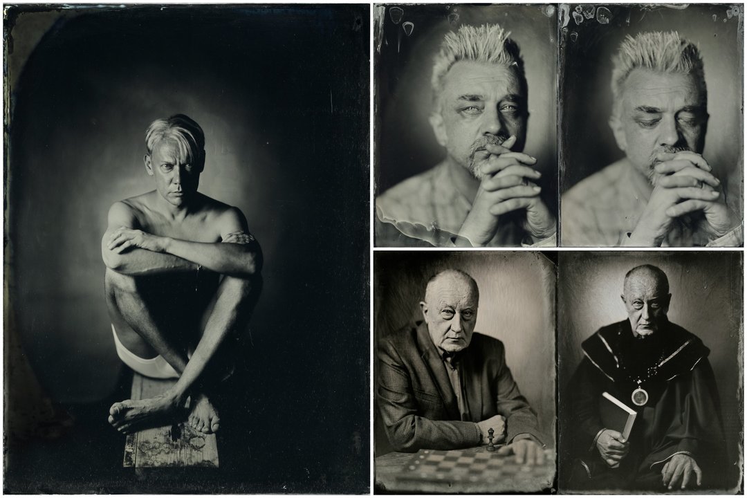 174 metų senumo technika fotografuojantis M. Meškauskas: „Mano kurti portretai kartais pavirsta keistu asmenybės terapijos seansu“