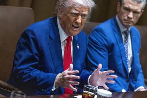 Iš D. Trumpo – nauji kaltinimai J. Bidenui ir V. Zelenskiui, priekaištai ir V. Putinui