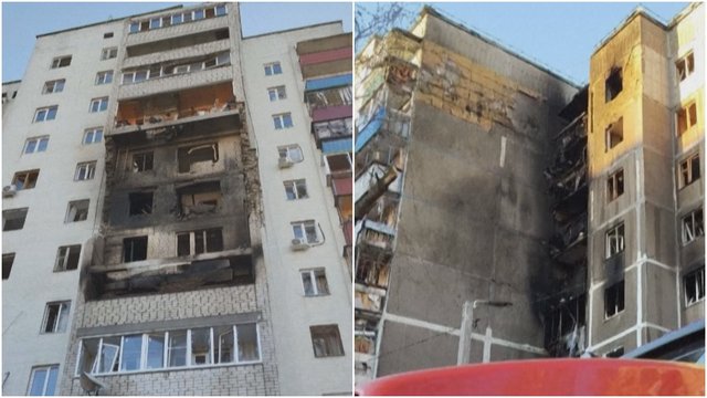 Užfiksavo vaizdus iš Kursko: Kyjivas surengė masinę ataką
