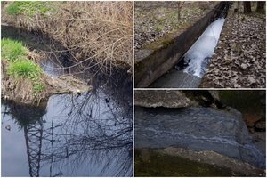 Kaunietė apstulbo pamačiusi, kas vyksta su upeliu: kone juodą vandenį lydėjo ir dvokas